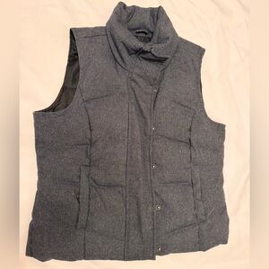 The Limited Charcoal Puffer Vest